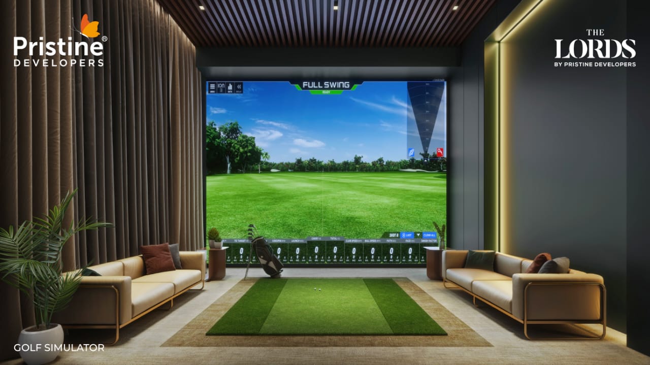 Golf Simulator at Pristine The Lords